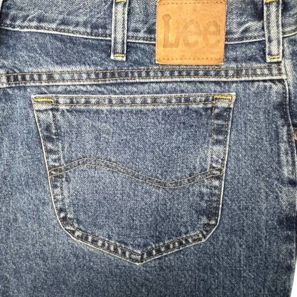 Lee Mens Denim Blue Jeans Size 42 x 34